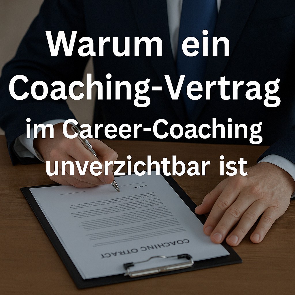 Warum ein Coaching-Vertrag im Career-Coaching unverzichtbar ist